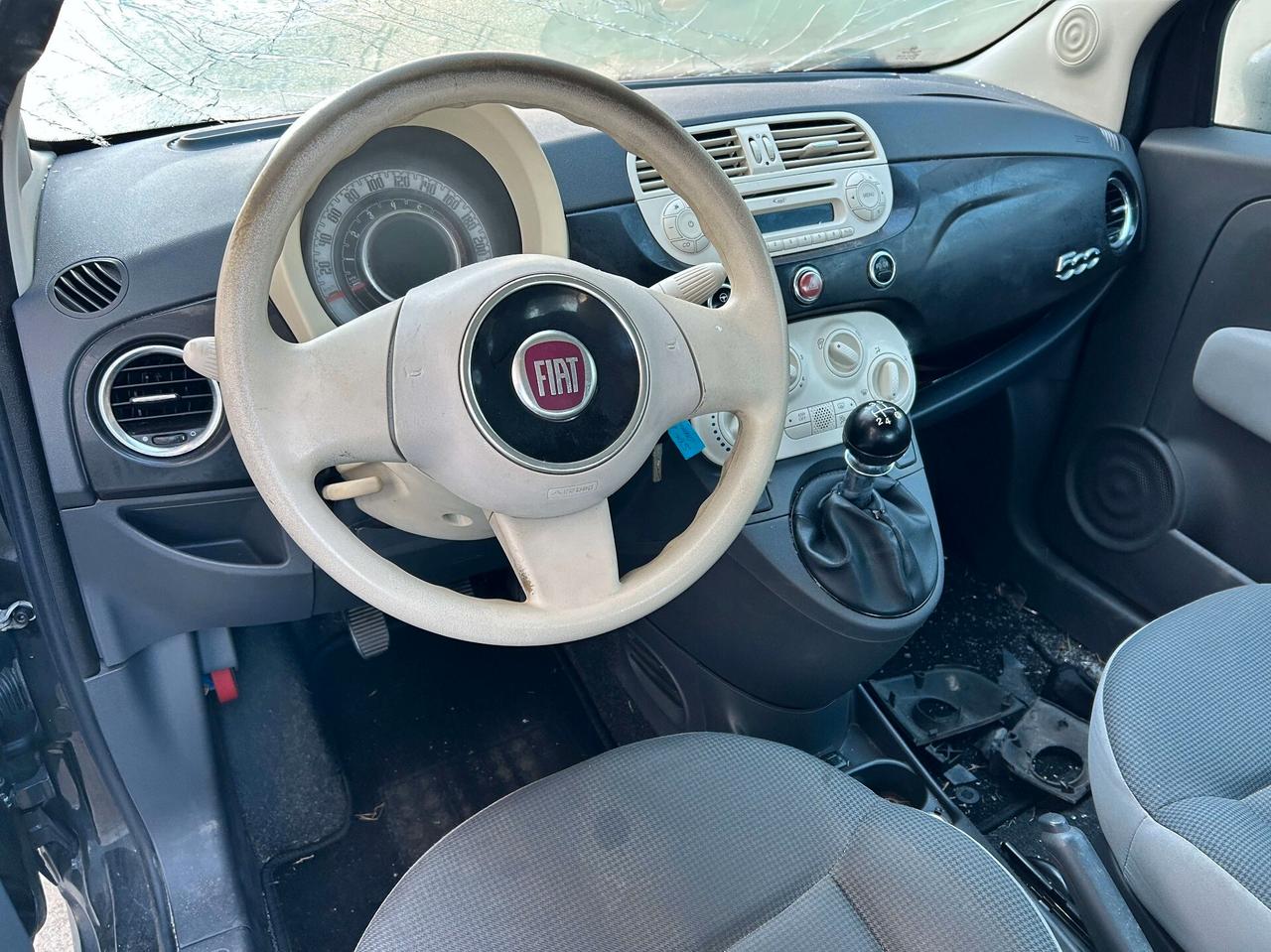 Fiat 500 1.2 Benzina/GPL - 2016 Incidentata