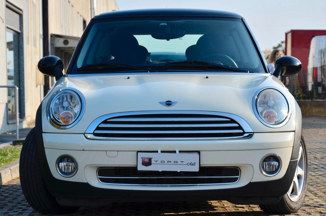 MINI COOPER 1.6 120cv, UFF ITALIANA, BICOLOR, A/C, PERMUTE