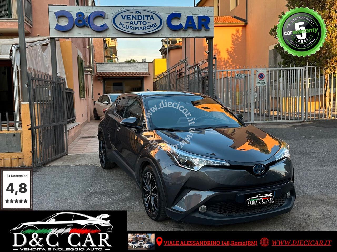 Toyota C-HR 1.8 Hybrid E-CVT Trend UNIPRO TAGLIANDI