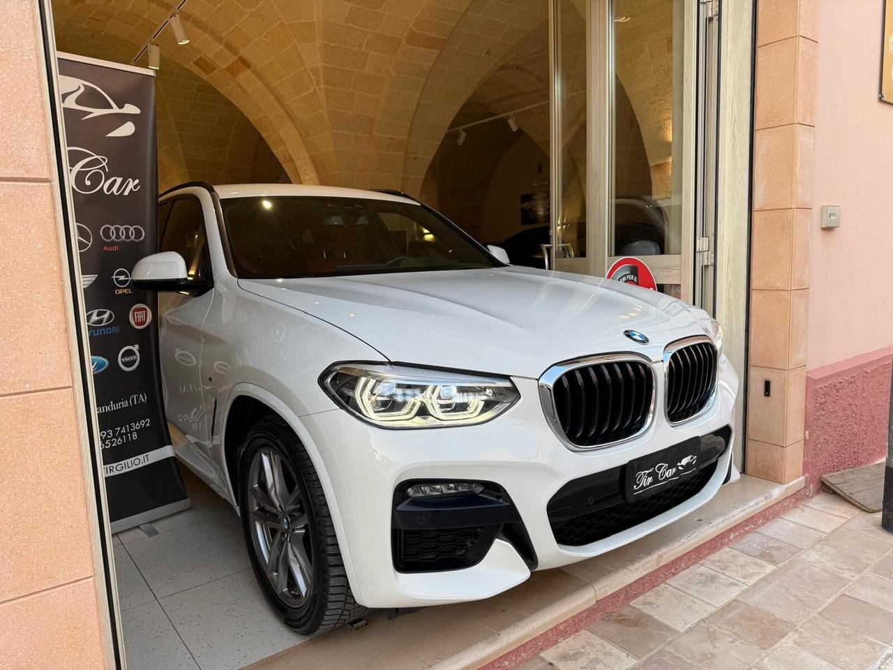 BMW X3 XDRIVE20D MSPORT PELLE NAVI XENO LED 2021
