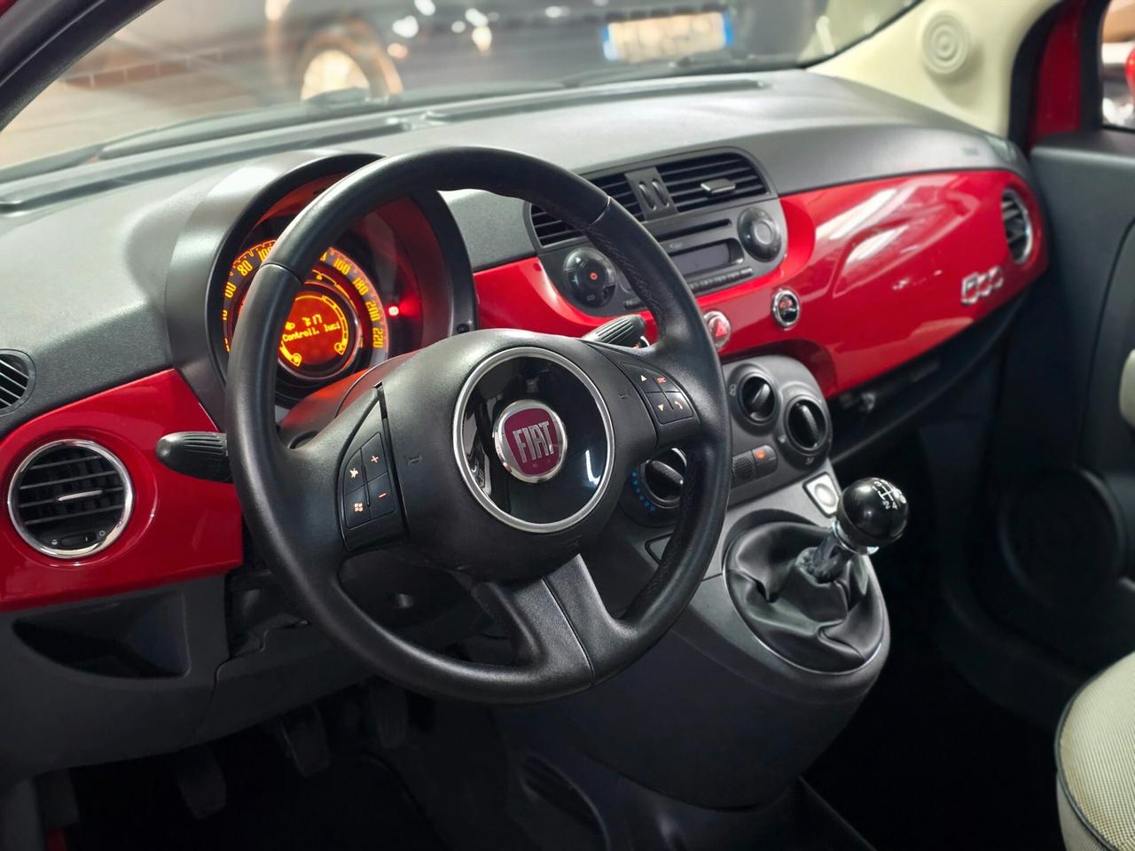 FIAT 500 LOUNGE 1.3 M-JET 2012 NUOVISSIMA