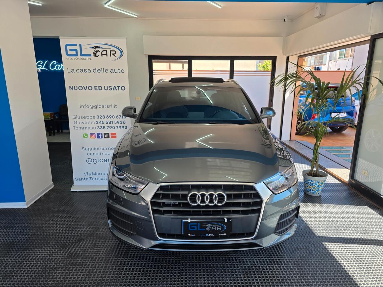 Audi Q3 2.0 150cv quattro Sline TETTO IVA ESPOSTA