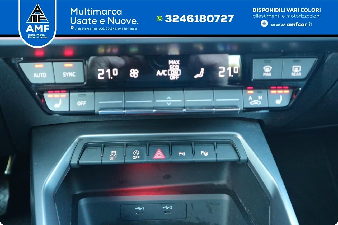 Audi A3 Sportback 35 2.0 TDI S line +Matrix+Navi+VC
