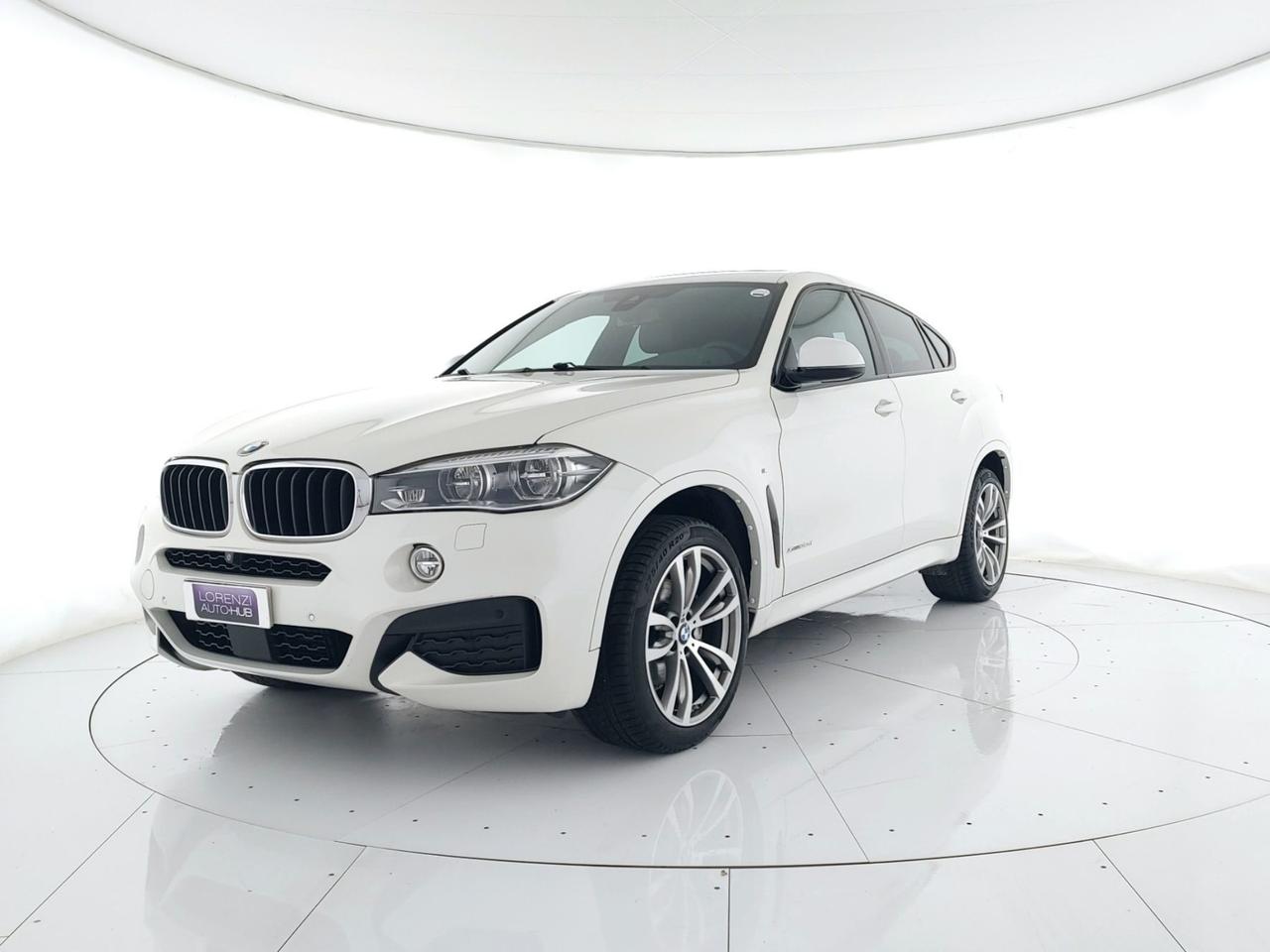 BMW X6 xdrive30d Msport 249cv auto TETTO PANO APRIBILE+CAMERA 360+PELLE