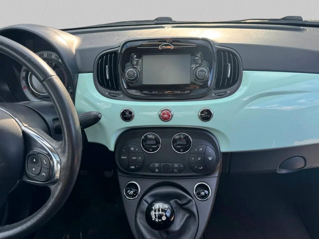 Fiat 500 1.2 Lounge 69 CV 10/2018