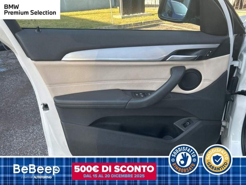 BMW X1 XDRIVE18D XLINE AUTO