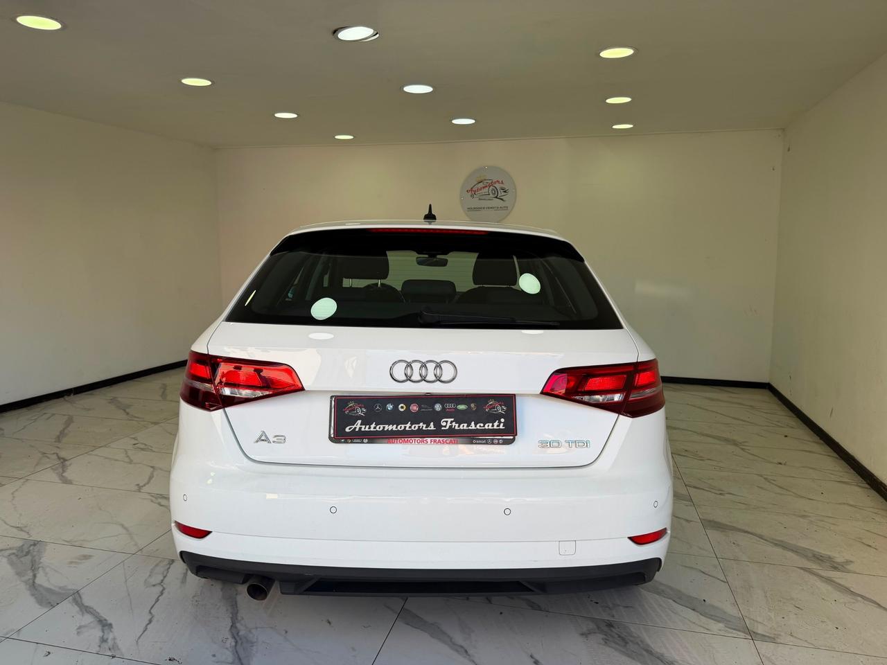 Audi A3 SPB 30 TDI Sport-116 cv-S-TRONIC-GARANTITA-2019