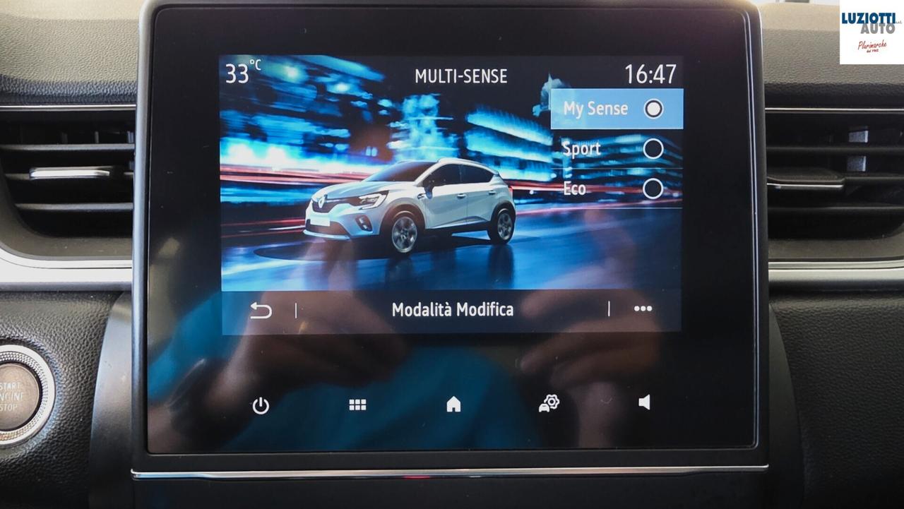 Renault Captur TCe 100 CV GPL FAP Intens