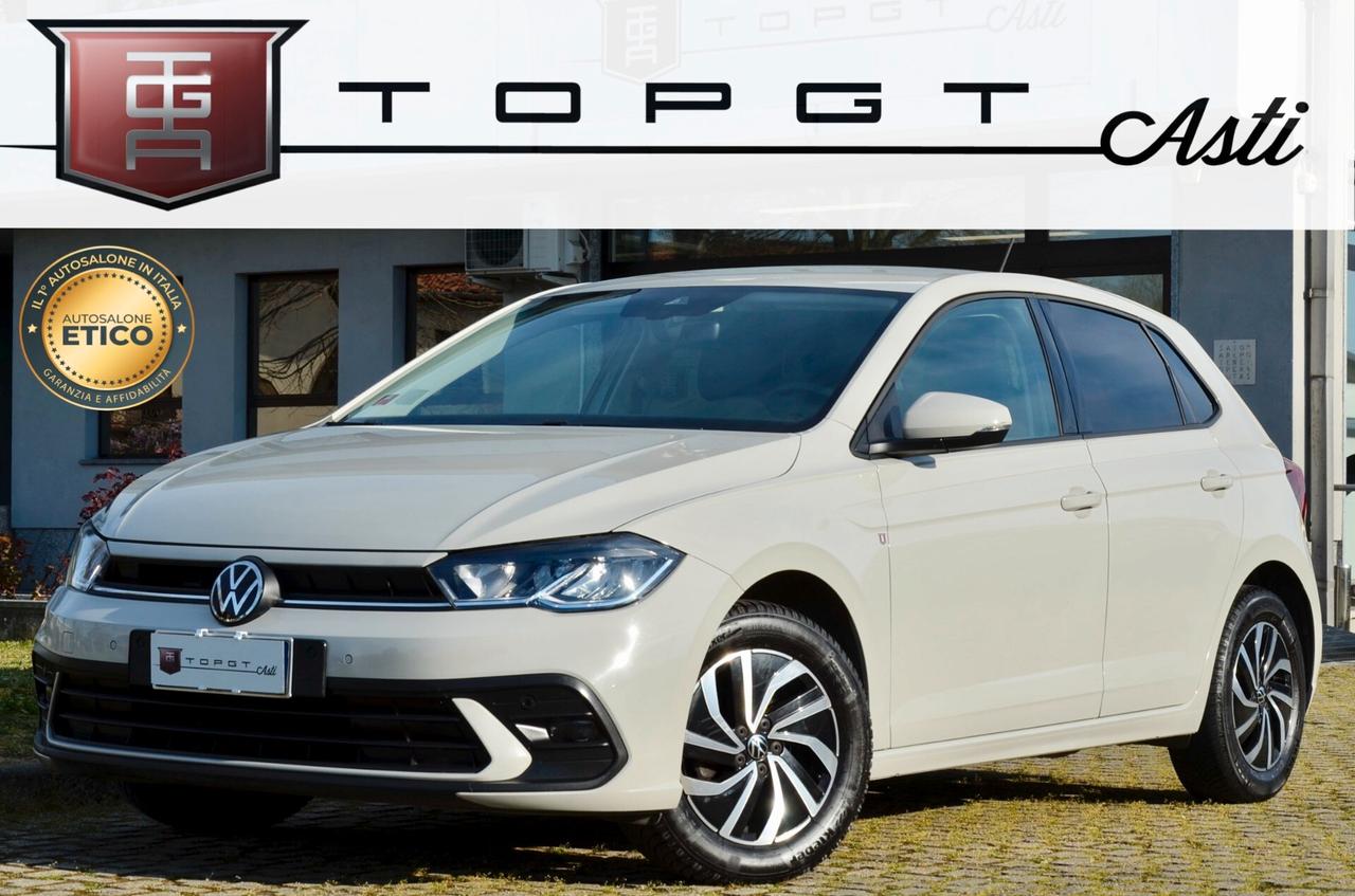 VOLKSWAGEN POLO 1.0 TSI LIFE 95cv, PREZZO REALE, UNICO UTILIZZATORE, UFF ITALIANA, FARI LED, APPLE ANDROID, EURO 6D, PERMUTE