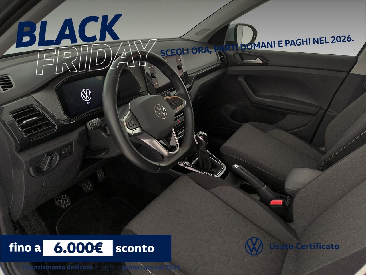 Volkswagen T-Cross 1.0 tsi life 95cv