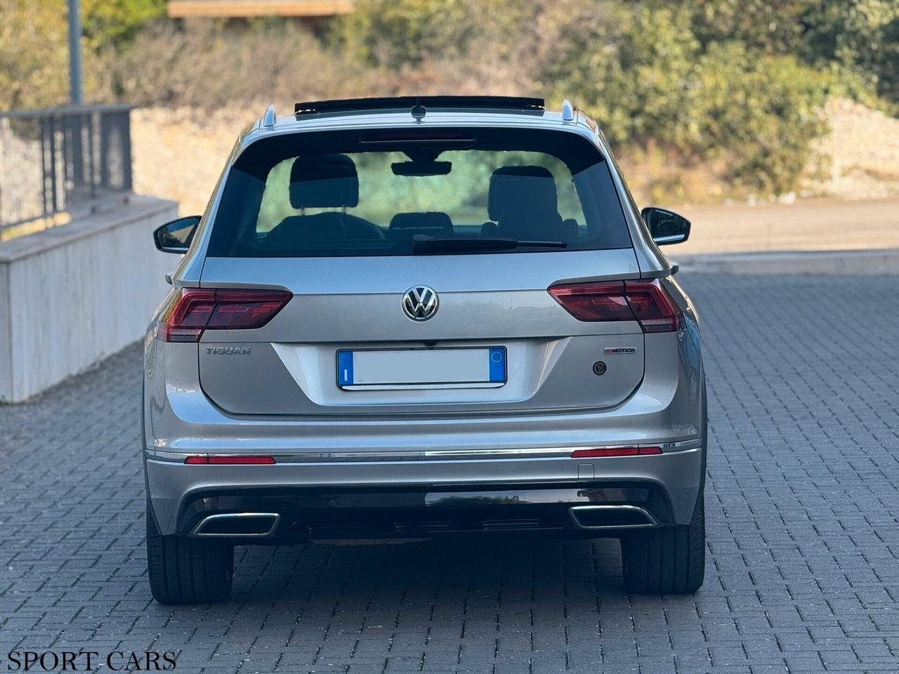 VOLKSWAGEN TIGUAN 2.0 BI-TDI 240 CV DSG 4MOTION R LINE,TETTO,FULL