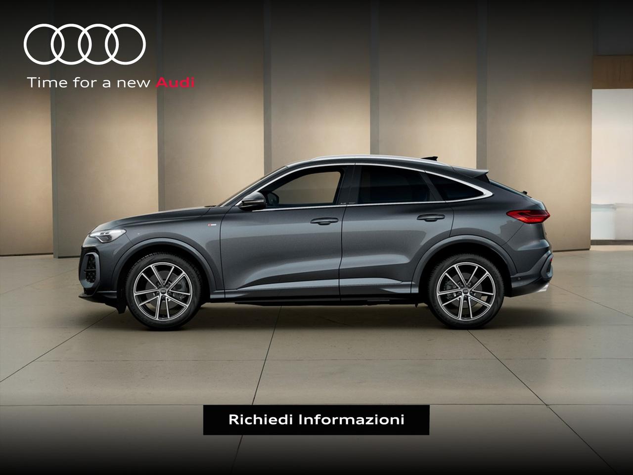 Audi Q5 sportback 2.0 tdi mhev+ s line edition quattro 204cv s-tronic