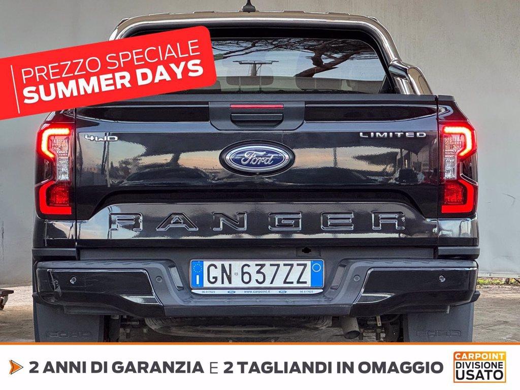 FORD Ranger 2.0 ecoblue doppia cabina limited awd 205cv auto del 2023