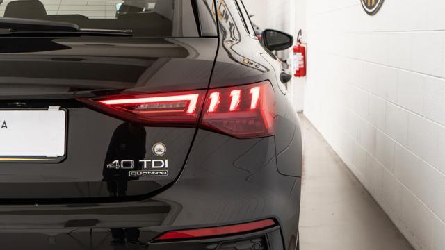 AUDI A3 SPB 40 TDI S LINE S TRONIC MATRIX TETTO