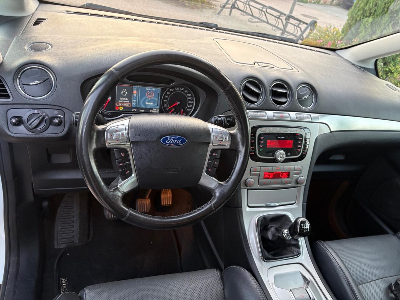 Ford Galaxy galaxi 2.0 tdci 7 posti tetto pelle pronta al uso