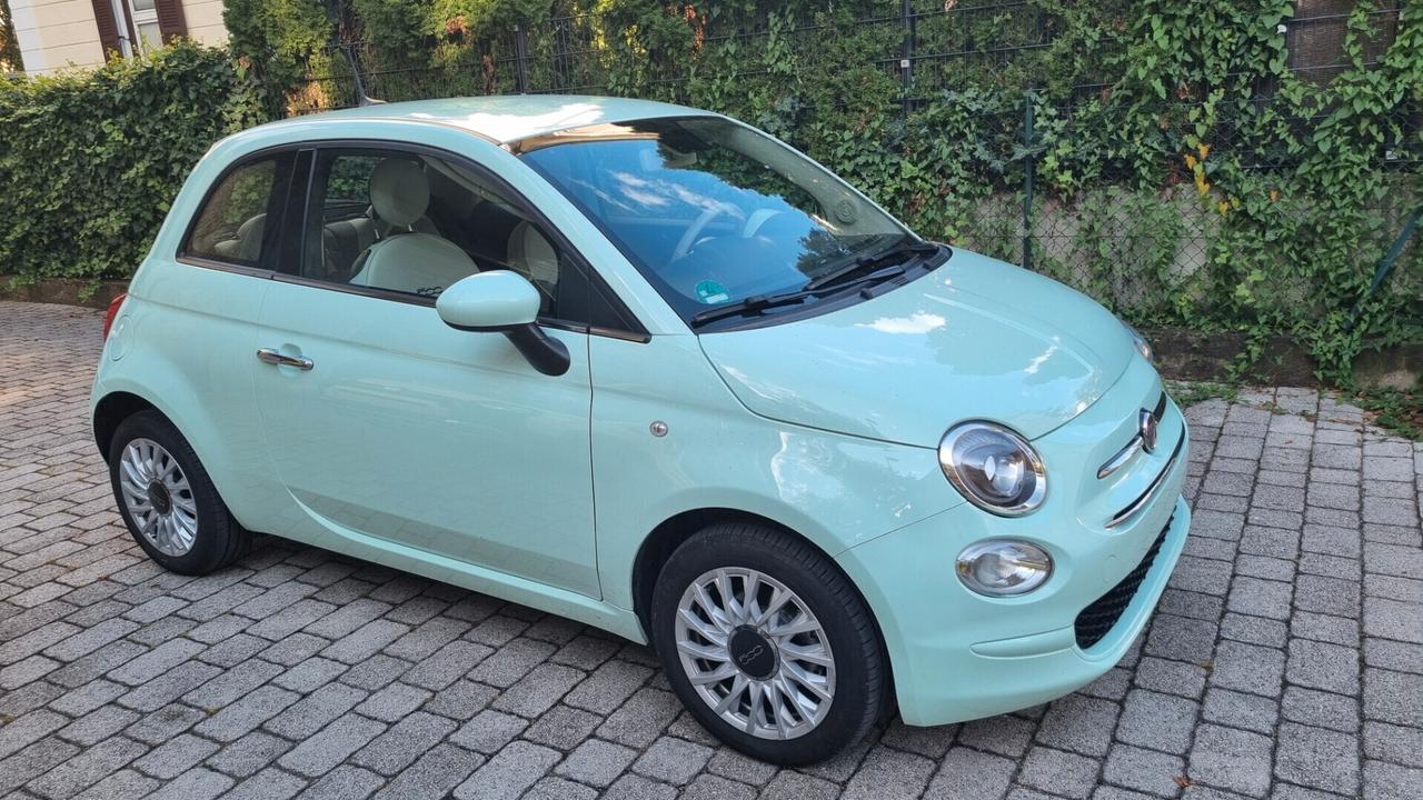 Fiat 500 1.2 Lounge 69cv anno2019 km 52000 neopat