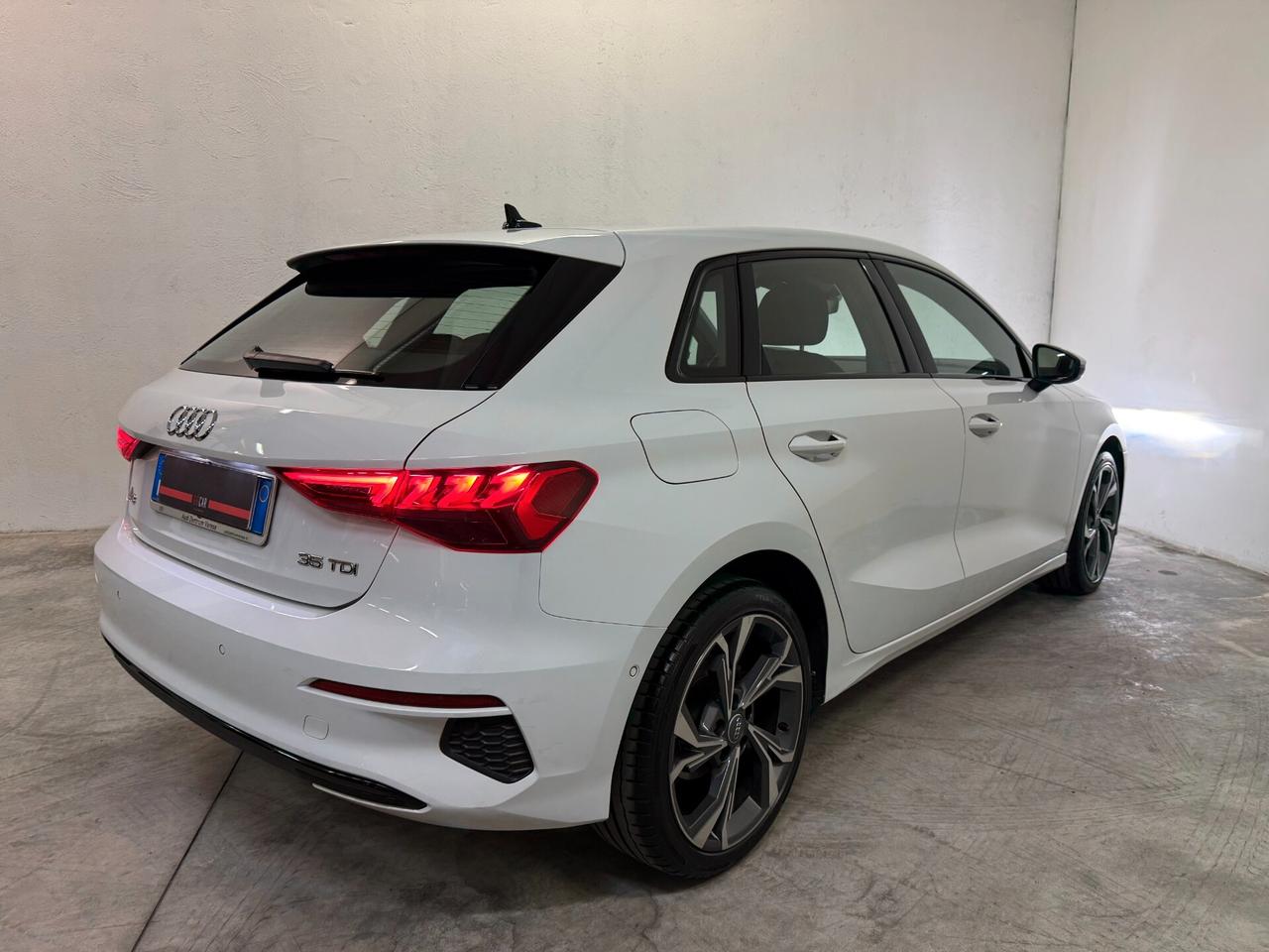 Audi A3 Spb 35 Tdi Business Advanced S-Tronic TUTTI TAGLIANDI AUDI - ITALIANA UFFICIALE