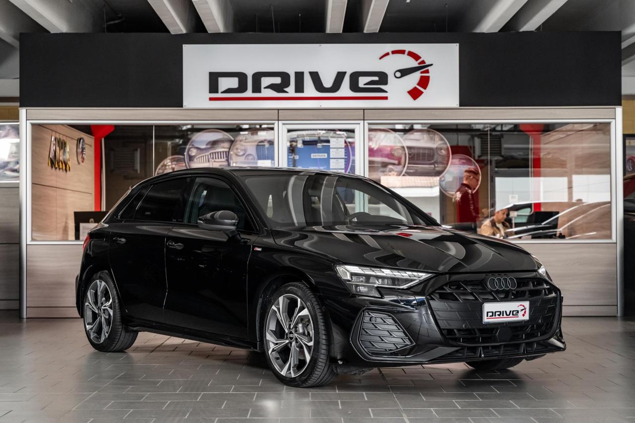 Audi A3 Sportback 1.5 tfsi mhev S line edition 150cv s-tronic