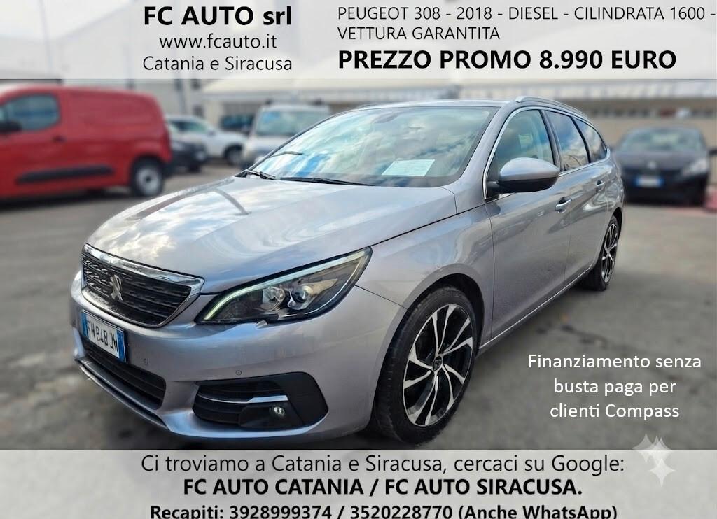 Peugeot 308 BlueHDi 120 S&S SW GT Line 2022
