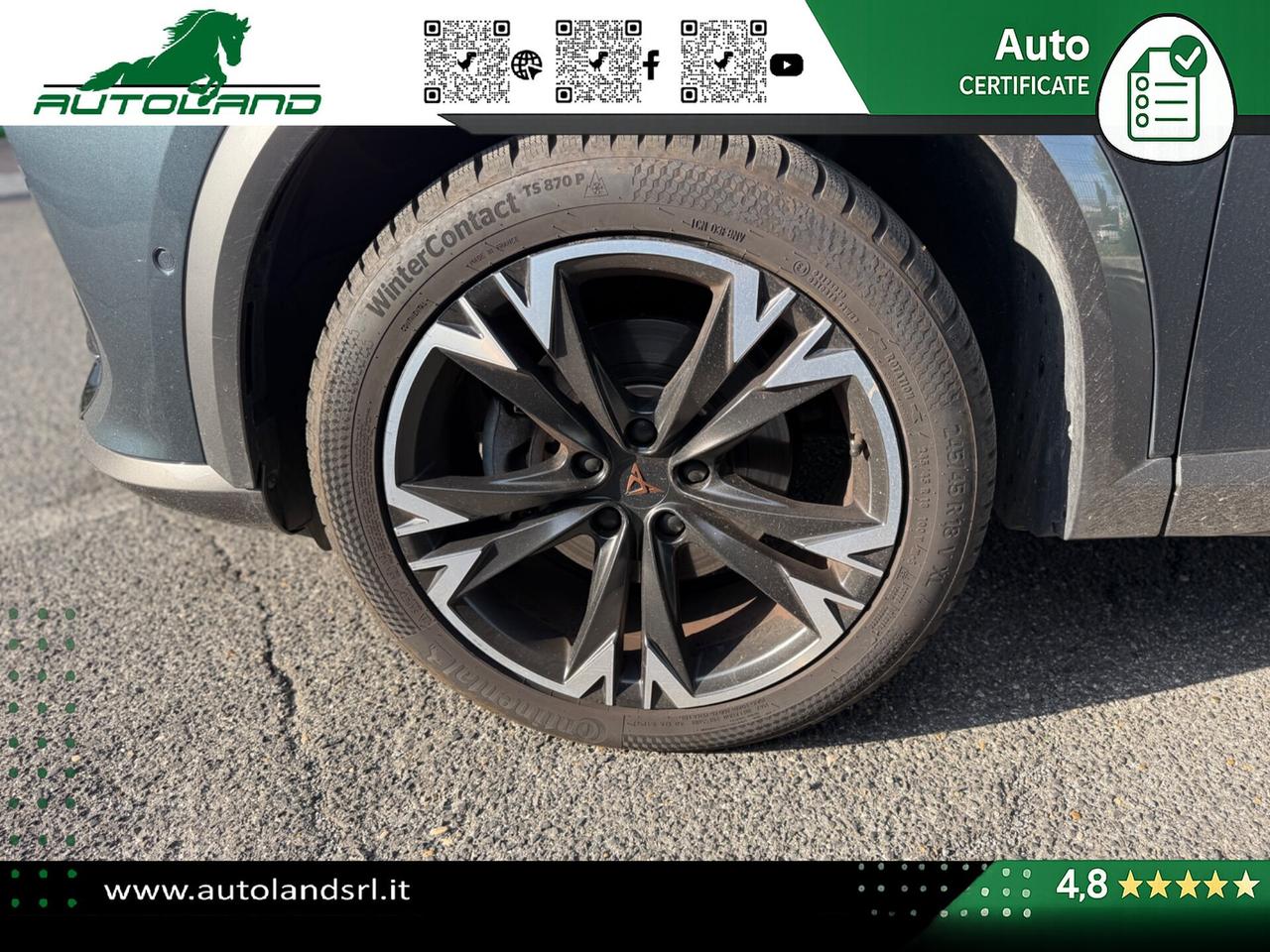 Cupra Formentor 2.0 TDI 4Drive 150cv iva det UNIPRO