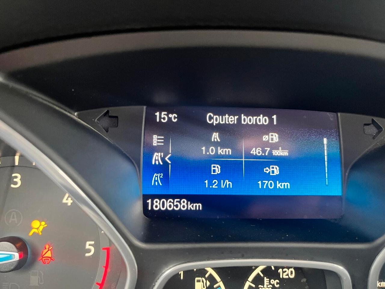 Ford Focus 1.5 TDCi 120 CV Start&Stop Powershift SW Titanium