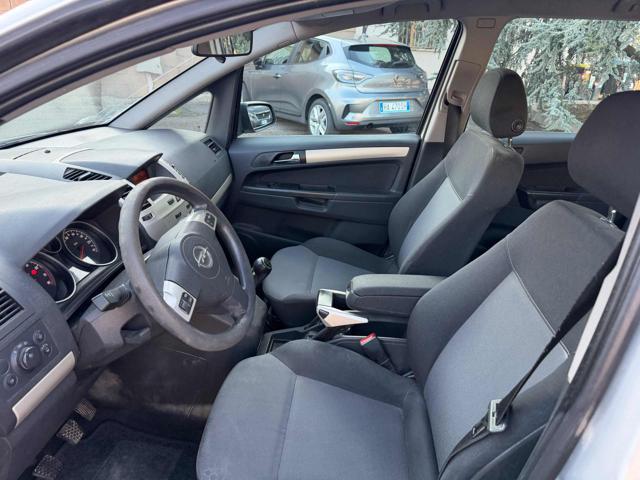 OPEL Zafira 7posti BENZINA/GPL 1.6 16V VVTsenza lavoro da fare