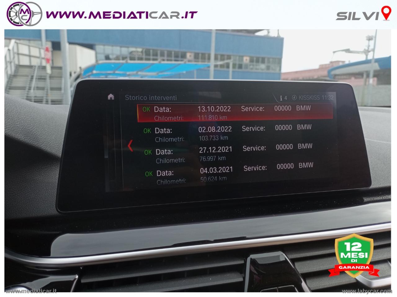 BMW 520d xDrive Touring Business GANCIO TRAINO