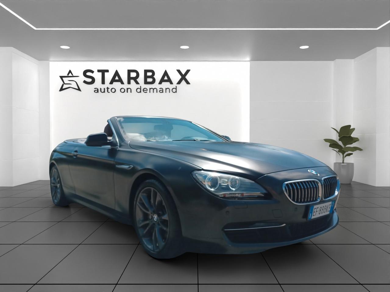 Bmw 640i Cabrio Futura Head Up display Interni in pelle FULL