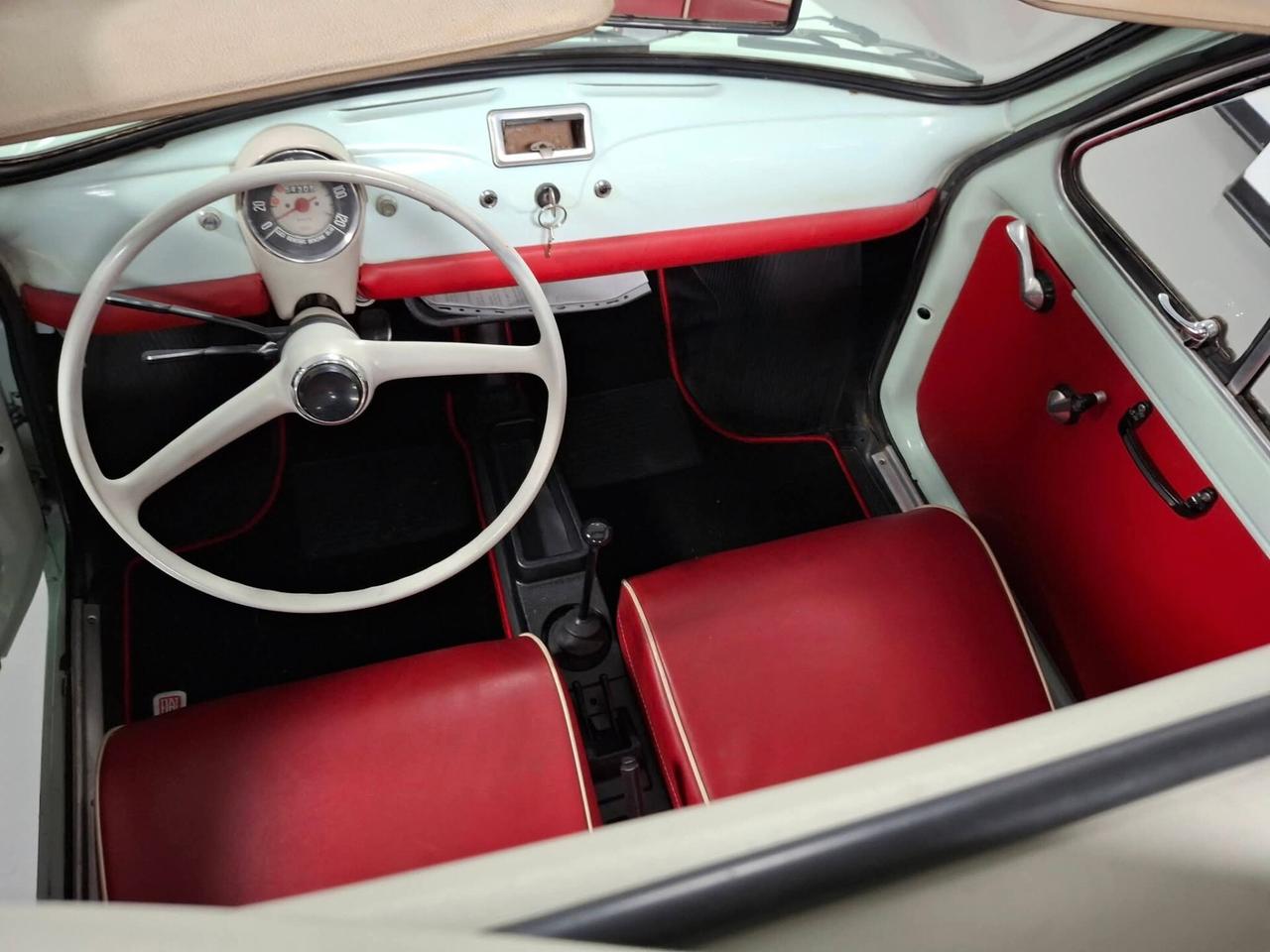 Fiat 500F uniproprietario Libretto e targhe originali