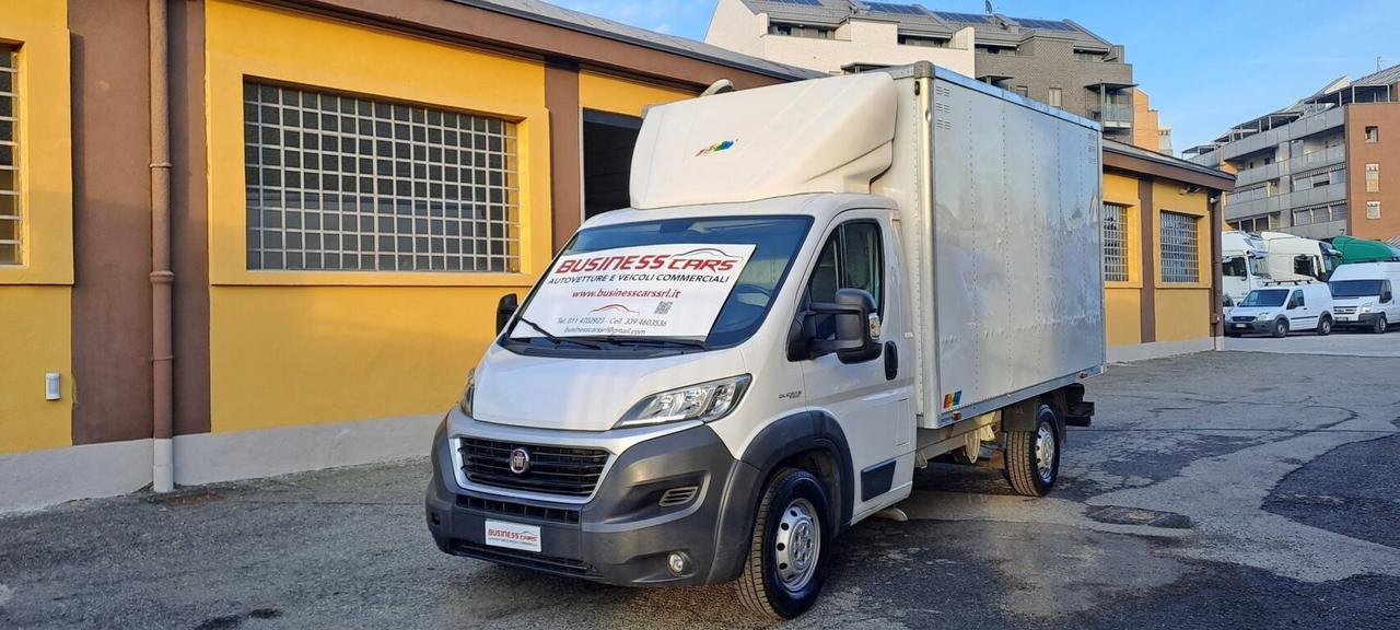 Fiat Ducato 2.3 MTJ 150 CV BOXATO CON SPONDA POSTERIORE PALFINGER KG. 400-MOTORE NUOVO