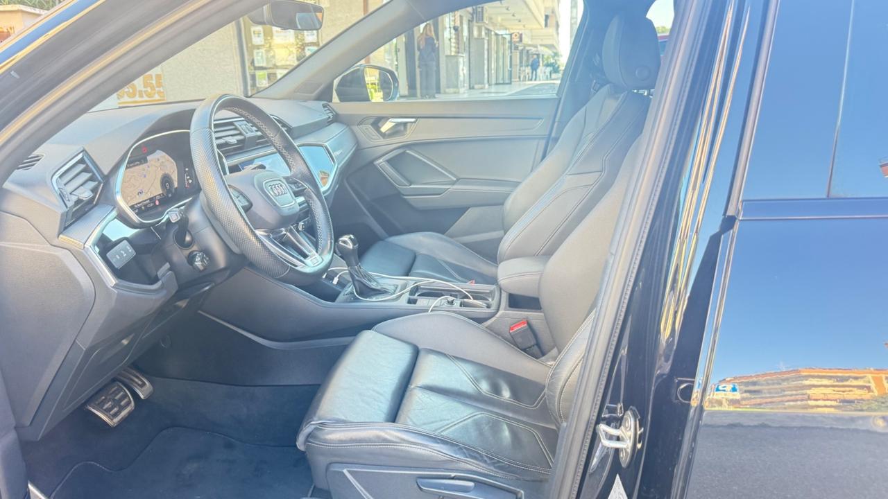 Audi Q3 40 TDI quattro S tronic line edition LED MATRIX PELLE CERCHI 20 COCKPIT KAMERA