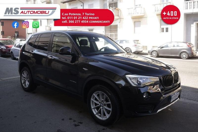 BMW X3 BMW X3 xDrive20d xLine Navi Unicoproprietario 140KW ANNO 2016