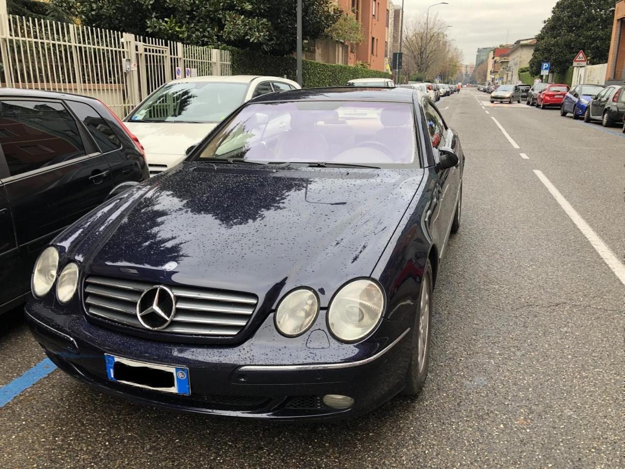 Mercedes-benz CL 500 cat fatture tagliandi mercedes