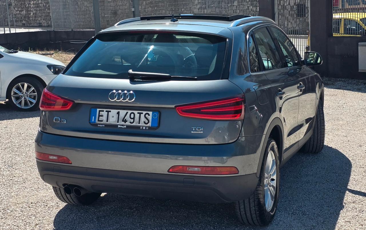 Audi Q3 2.0 TDI 140cv - Quattro TETTO PELLE