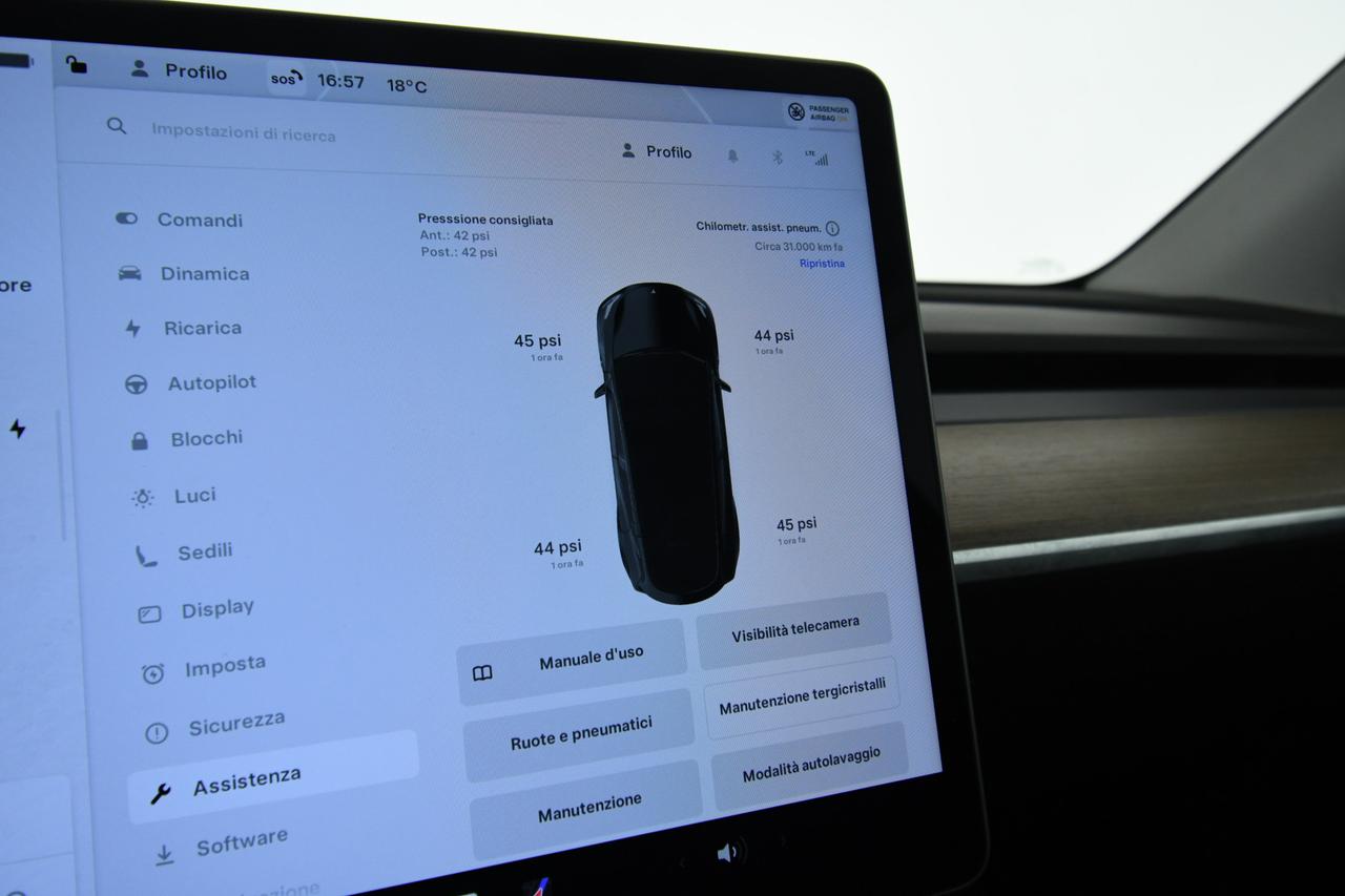 TESLA Model Y Long Range Dual Motor awd PILOTA AUTOMATICO+CAMERA+ACC