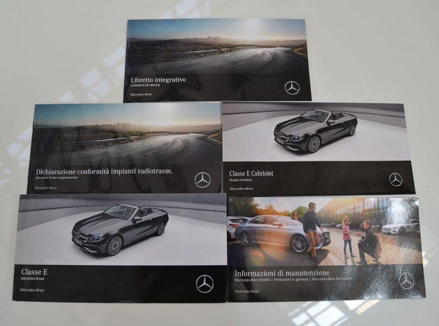 MERCEDES-BENZ E 220 d Auto 4Matic Cabrio Premium Amg-Service M.B.