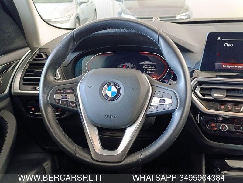 BMW X3 sDrive18d 48V*SPORT*PELLE*FULL LED*BMW Live Cockpit Plus*TELECAMERA*