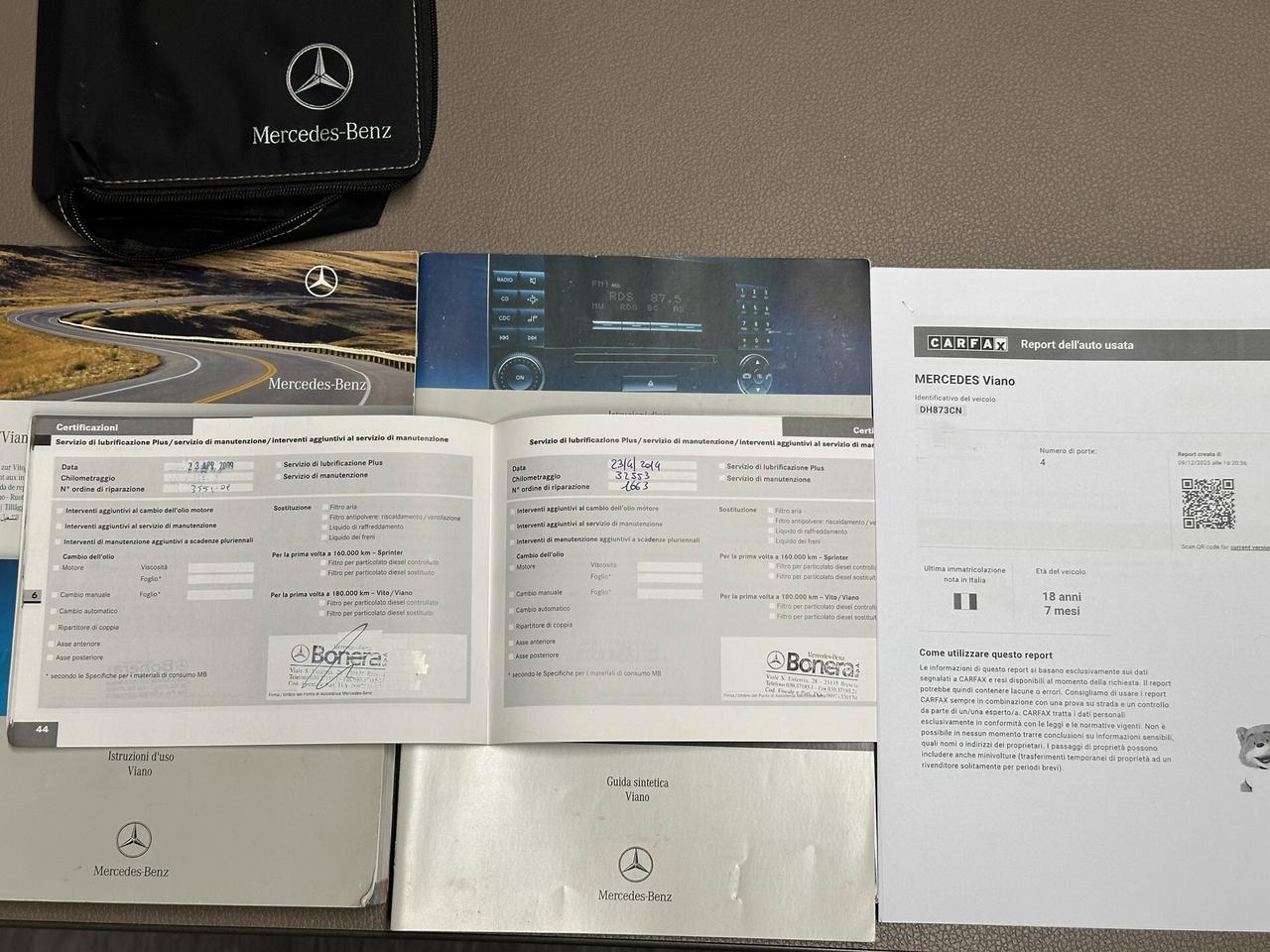 Mercedes Viano 3.0 V6 Benzina Long 7 posti Ambiente L autom