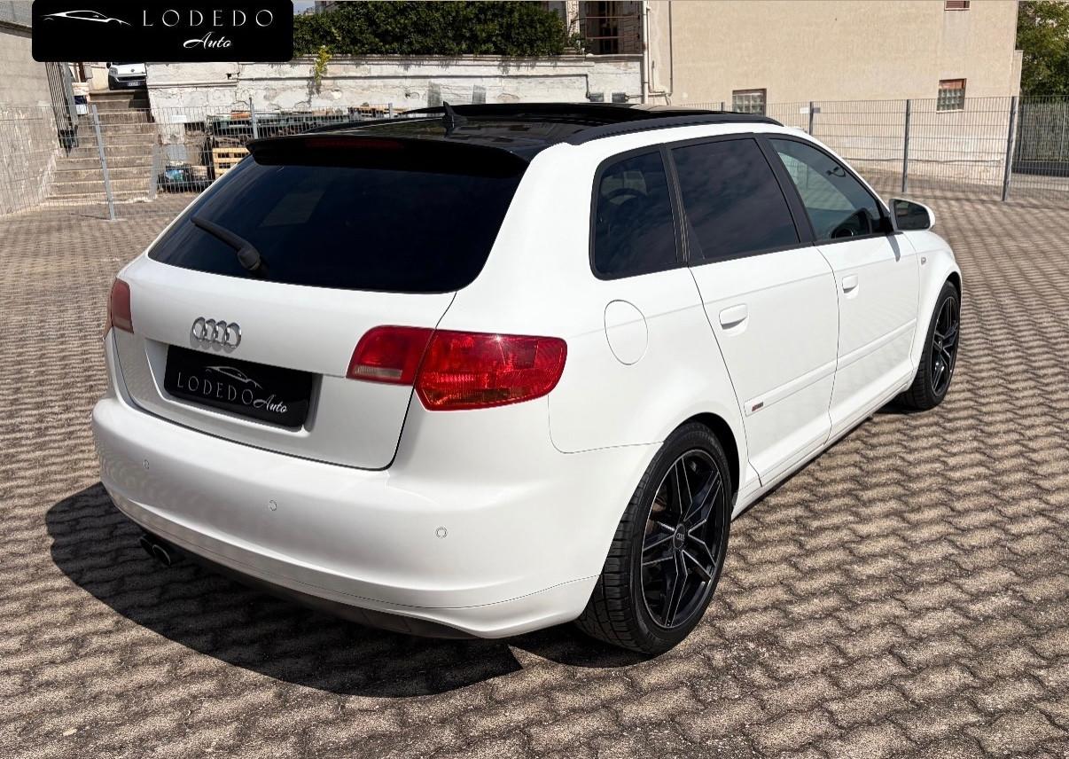 Audi A3 SPB 2.0 TDI 170 CV quattro S-Line Tetto Apribile