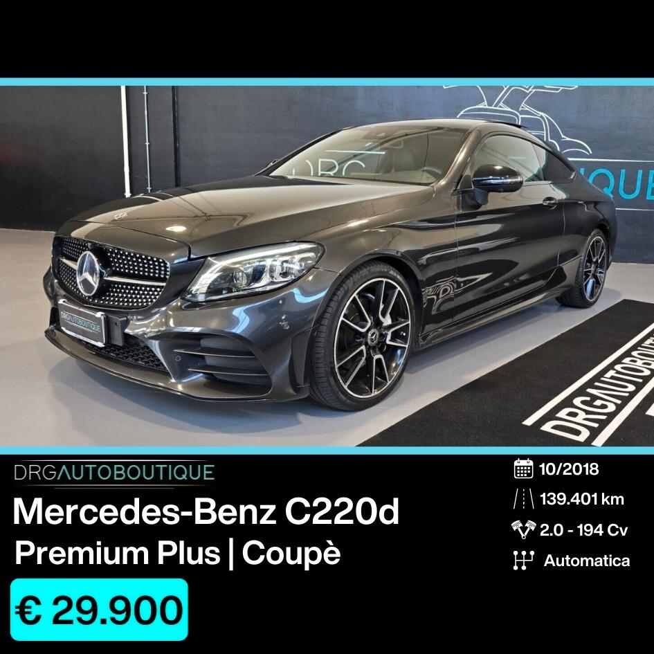 Mercedes-benz C 220 d Auto Coupé Premium Plus TETTO