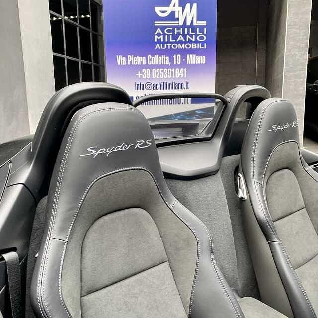 Porsche 718 Spyder RS IVA + LIFT+BOSE