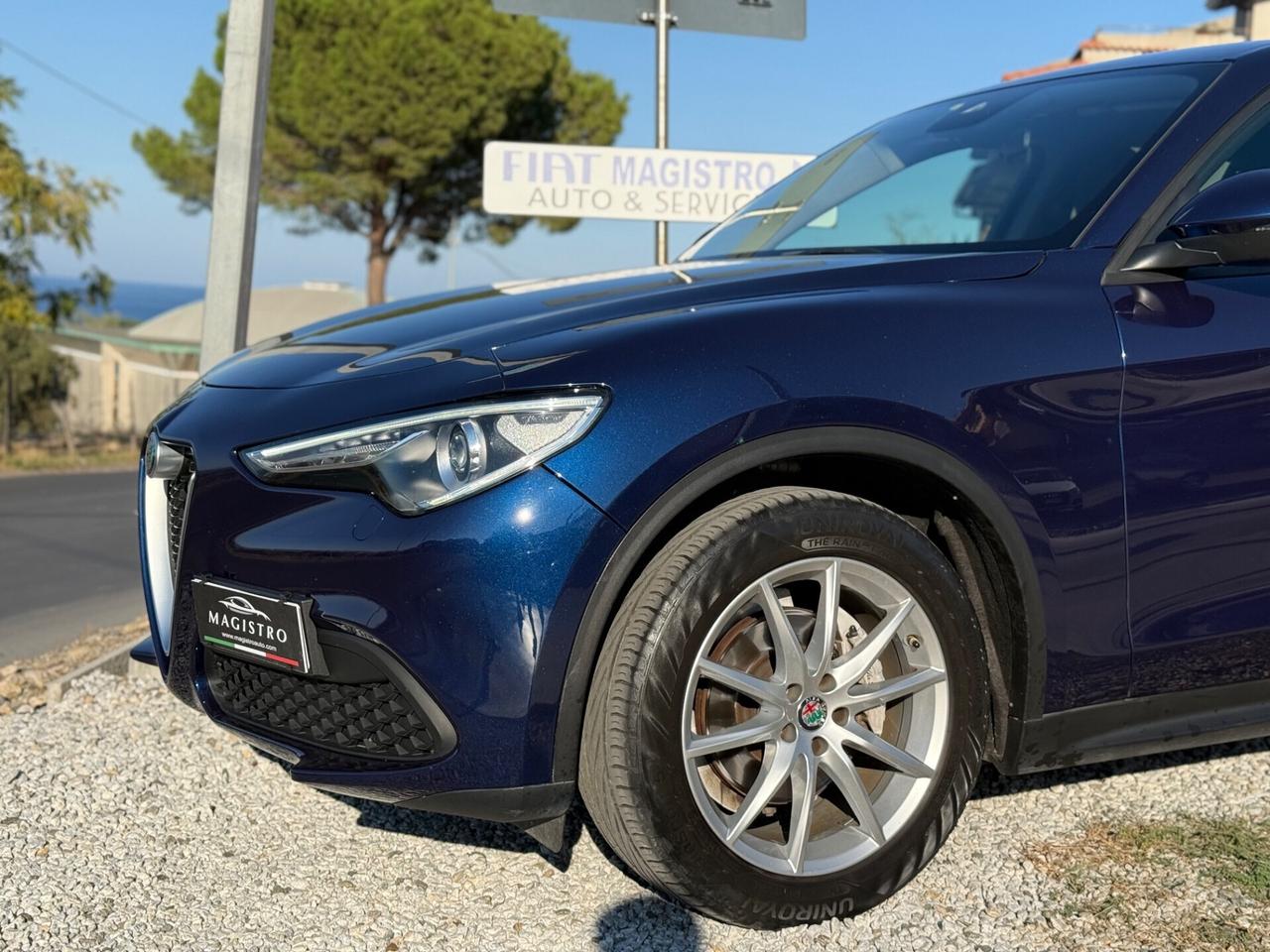 Alfa Romeo STELVIO 2.2 TD 160CV AT8 Blu Montecarlo