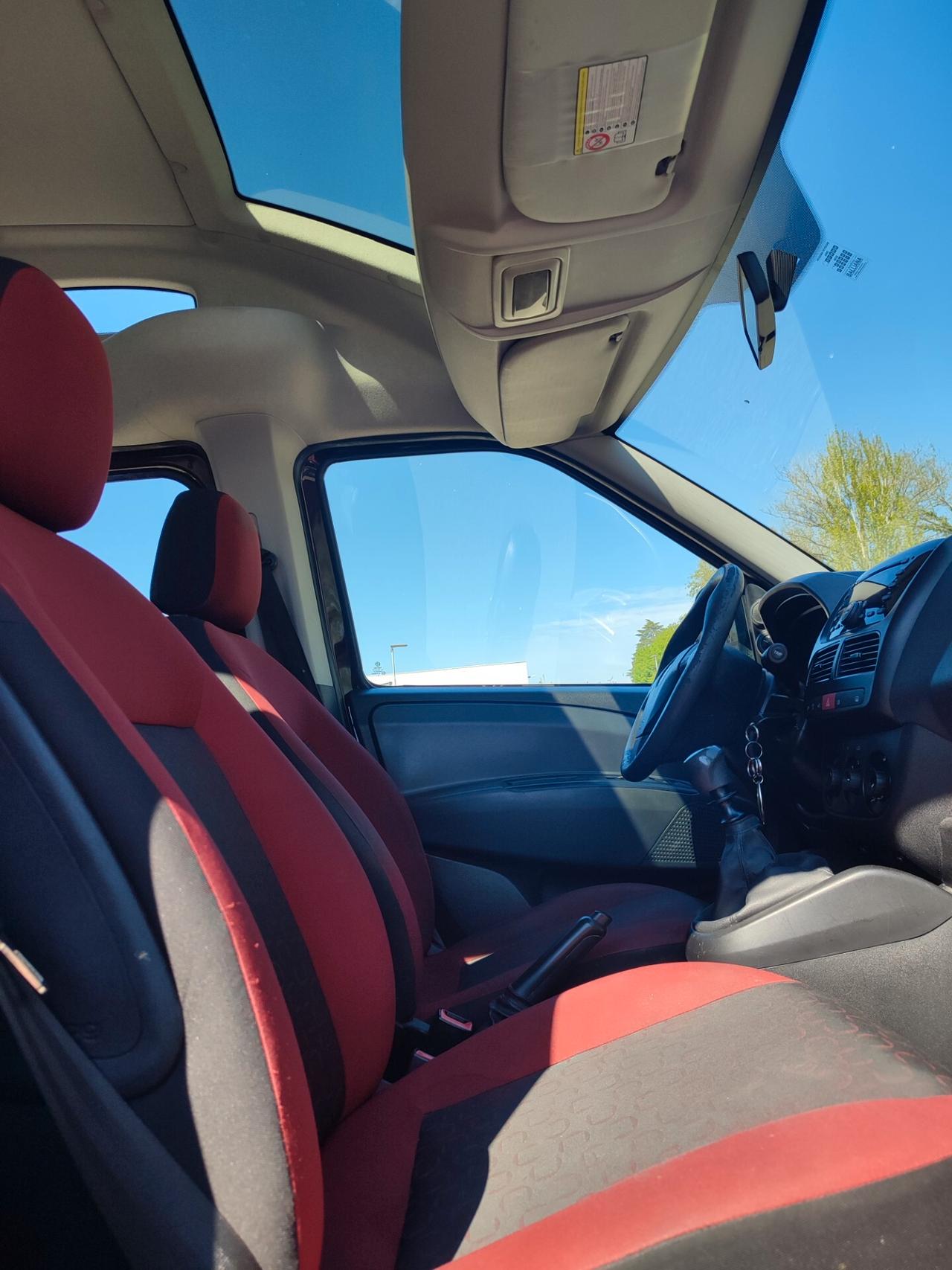 FIAT DOBLO 2012 BENZINA PEDANA DISABILI ELETTRICA TETTO ALTO