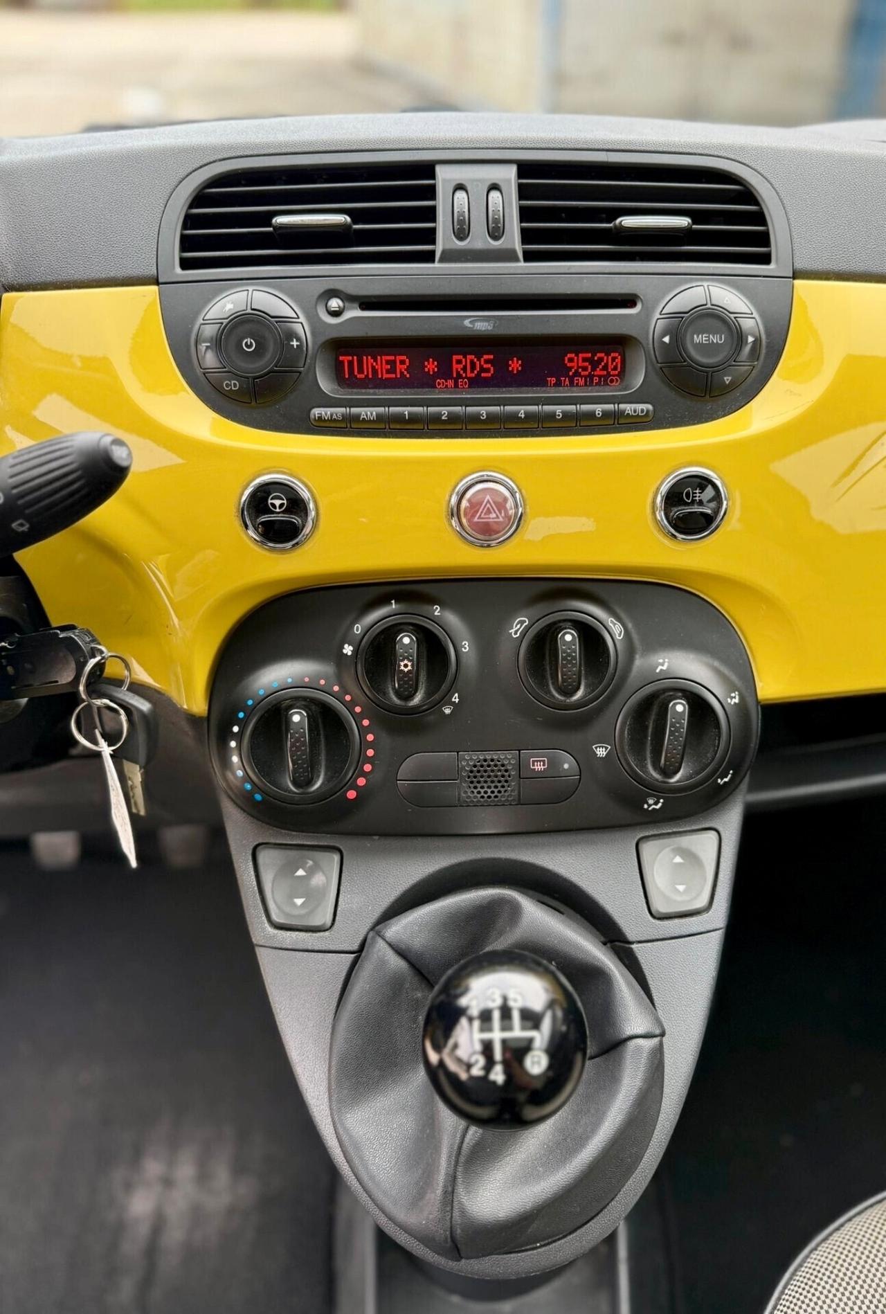 Fiat 500 1.2 Benzina EURO5 Tetto Panoramico