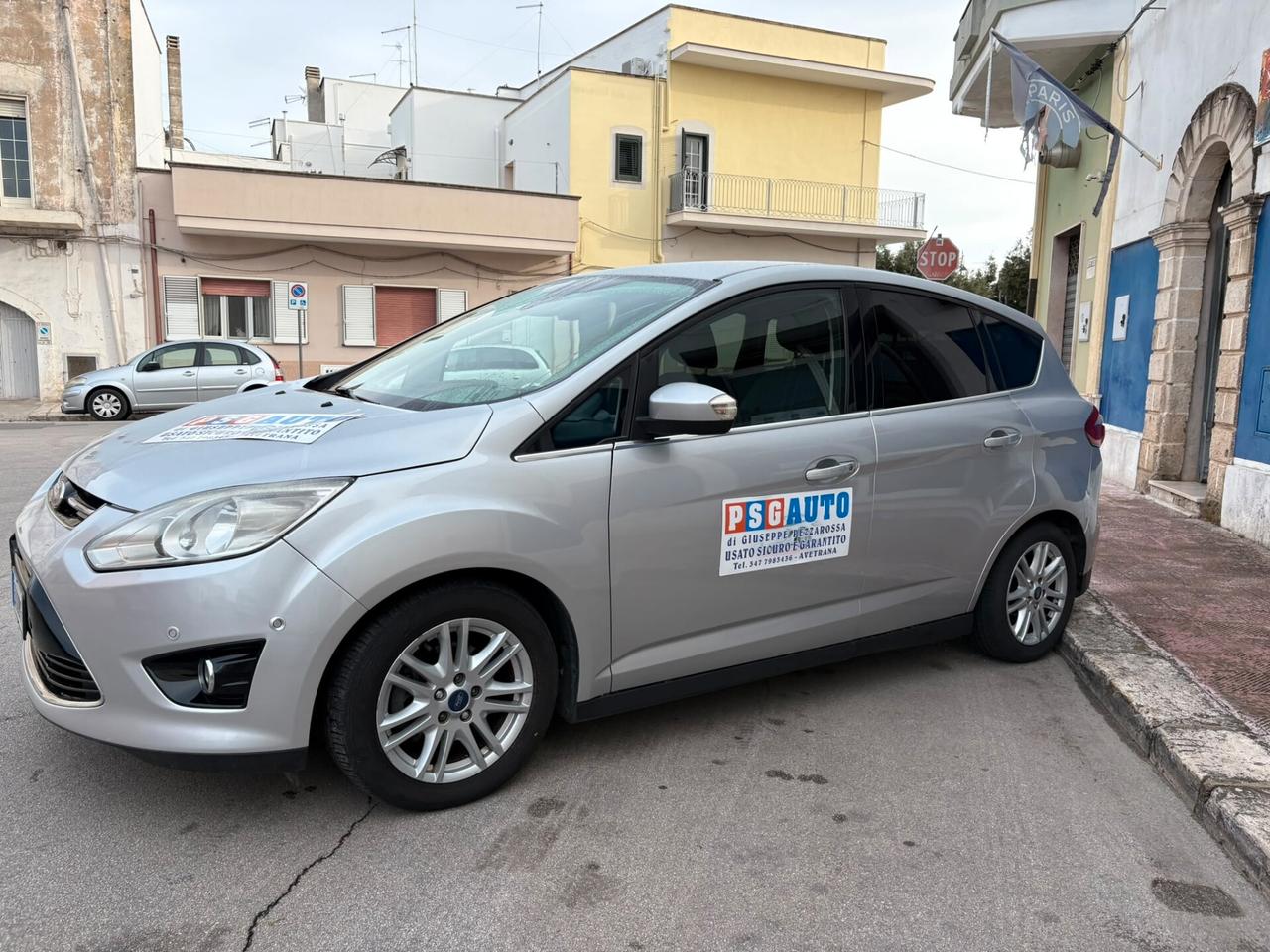 FORD C-MAX 1.6 TDCI 115 CV TITANIUM 2014 NAVI BLUETOOTH PERFETTA