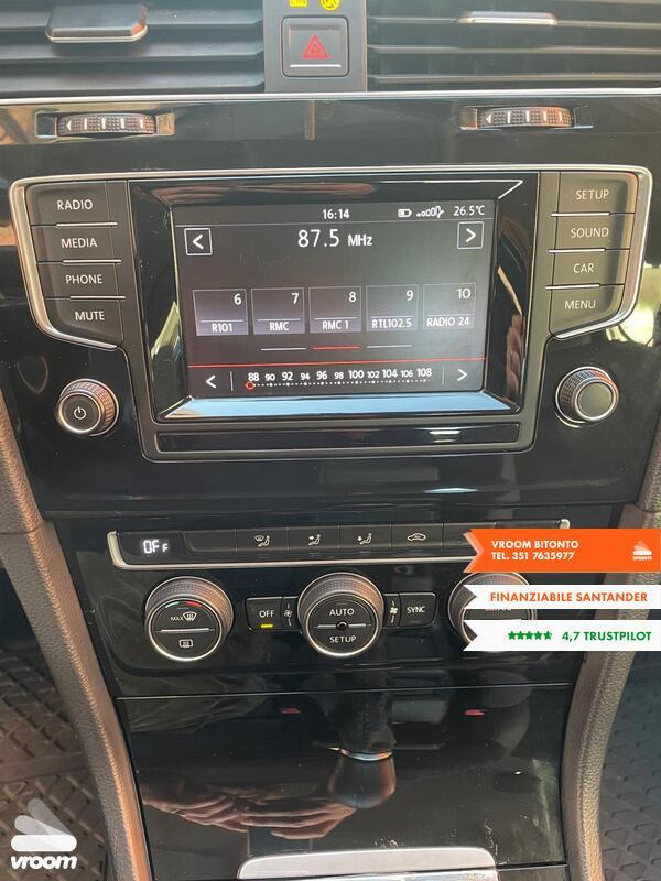 VOLKSWAGEN Golf 7ª serie Golf 1.6 TDI 5p. Tren...