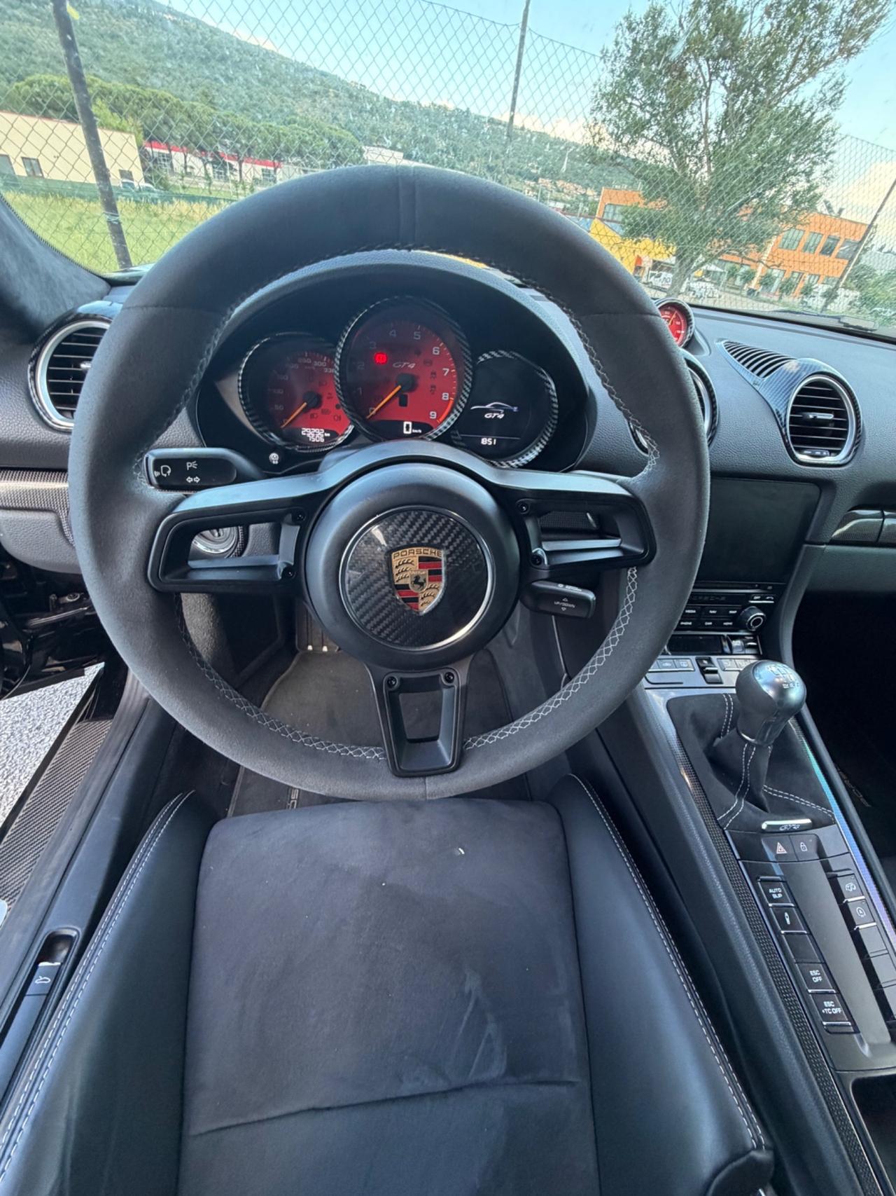 Porsche 718 Cayman 4.0 GT4 ITALIANA BOLLO PAGATO MAGGIO 2027 GARANZIA 12/36 MESI