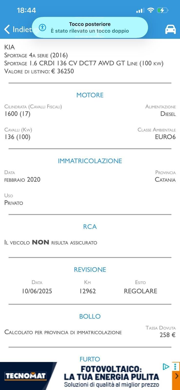 Kia Sportage 1.6 CRDI 136 CV DCT7 AWD GT Line