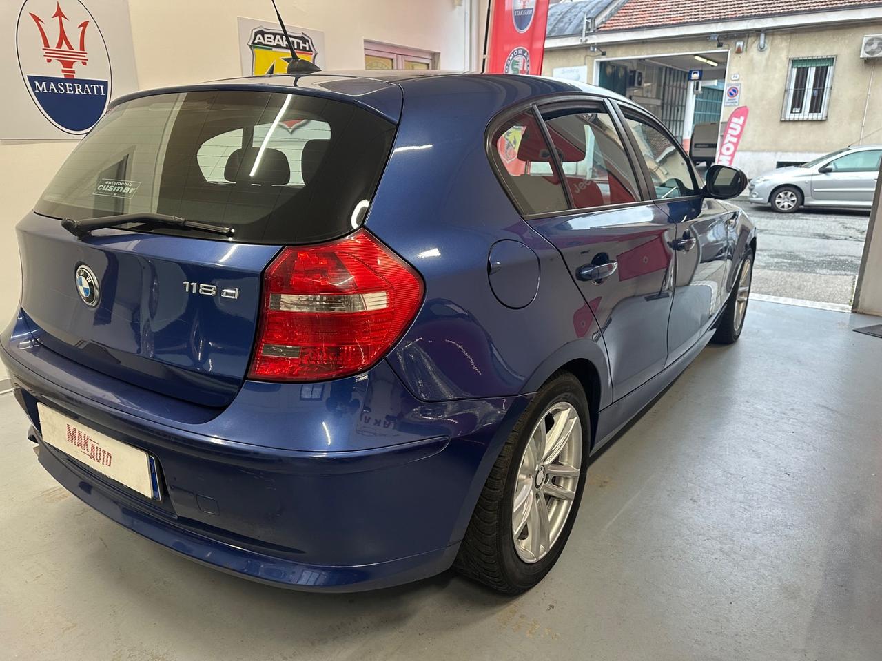 Bmw 118 118d cat 5 porte Futura DPF