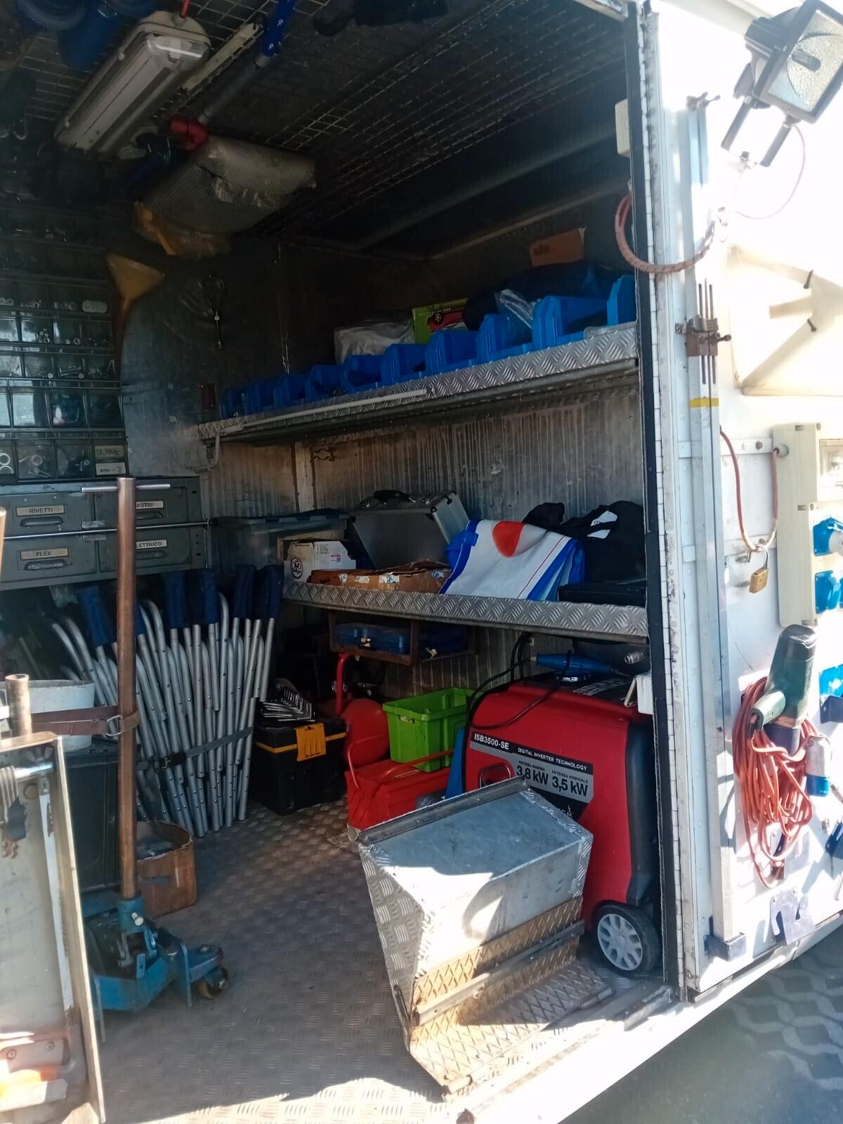 Iveco Daily FURGONE IN ALLUMINNIO ASSISTENZA AUTO DA CORSA EX ABART